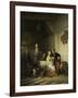 Inn with Figures-Ferdinand De Braekeleer-Framed Art Print