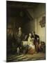 Inn with Figures-Ferdinand De Braekeleer-Mounted Art Print