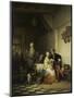 Inn with Figures-Ferdinand De Braekeleer-Mounted Art Print