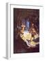 Inncus Slays the Deer-Newell Convers Wyeth-Framed Art Print