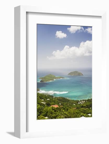 Inner and Outer Brass Islands Viewed from St. Thomas-Macduff Everton-Framed Photographic Print