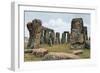 Inner and Outer Circle, Stonehenge-Alfred Robert Quinton-Framed Giclee Print