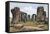 Inner and Outer Circle, Stonehenge-Alfred Robert Quinton-Framed Stretched Canvas