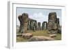 Inner and Outer Circle, Stonehenge-Alfred Robert Quinton-Framed Premium Giclee Print