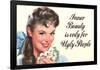 Inner Beauty Is Only For Ugly People Funny Poster-Ephemera-Framed Poster