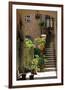 Inner Courtyard in the Old Town of Orvieto with Souvenir Shop, Orvieto, Italy-null-Framed Art Print