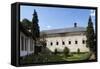 Inner Courtyard of Church of the Virgin Mary, Bansko, Bulgaria-null-Framed Stretched Canvas