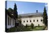 Inner Courtyard of Church of the Virgin Mary, Bansko, Bulgaria-null-Stretched Canvas