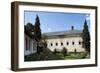 Inner Courtyard of Church of the Virgin Mary, Bansko, Bulgaria-null-Framed Giclee Print