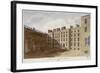 Inner Courtyard of Fleet Prison, City of London, 1805-Valentine Davis-Framed Giclee Print