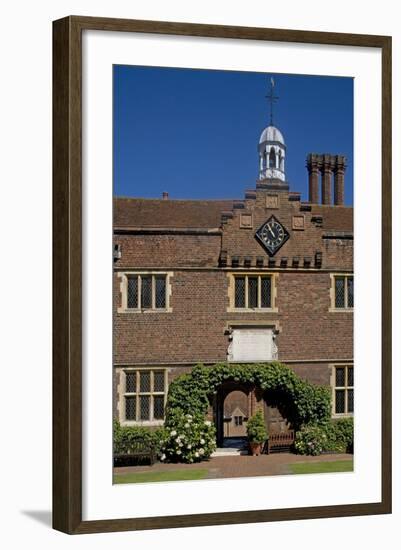 Inner Courtyard of Hospital of Blessed Trinity known as Abbot's Hospital Commissioned by George Abb-null-Framed Photographic Print