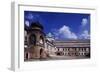 Inner Courtyard of Krasiczyn Castle in Poland, 16th Century-null-Framed Giclee Print