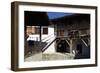 Inner Courtyard of Rozhen Monastery of Nativity of the Mother of God, Greater Melnik, Bulgaria-null-Framed Giclee Print