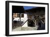 Inner Courtyard of Rozhen Monastery of Nativity of the Mother of God, Greater Melnik, Bulgaria-null-Framed Giclee Print