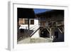 Inner Courtyard of Rozhen Monastery of Nativity of the Mother of God, Greater Melnik, Bulgaria-null-Framed Giclee Print