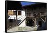 Inner Courtyard of Rozhen Monastery of Nativity of the Mother of God, Greater Melnik, Bulgaria-null-Framed Stretched Canvas