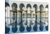 Inner courtyard of the Sheikh Zayed Mosque, Abu Dhabi, United Arab Emirates-Stefano Politi Markovina-Stretched Canvas