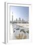 Inner Courtyard, Sheikh Zayed Bin Sultan Al Nahyan Moschee, Al Maqtaa-Axel Schmies-Framed Photographic Print