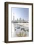 Inner Courtyard, Sheikh Zayed Bin Sultan Al Nahyan Moschee, Al Maqtaa-Axel Schmies-Framed Photographic Print