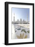 Inner Courtyard, Sheikh Zayed Bin Sultan Al Nahyan Moschee, Al Maqtaa-Axel Schmies-Framed Photographic Print