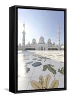 Inner Courtyard, Sheikh Zayed Bin Sultan Al Nahyan Moschee, Al Maqtaa-Axel Schmies-Framed Stretched Canvas