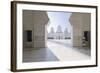 Inner Courtyard, Sheikh Zayed Bin Sultan Al Nahyan Moschee, Al Maqtaa-Axel Schmies-Framed Photographic Print