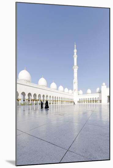 Inner Courtyard, Sheikh Zayed Bin Sultan Al Nahyan Mosque, Al Maqtaa-Axel Schmies-Mounted Photographic Print