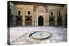 Inner Courtyard with Fountain, Bou Inania Madrasa-null-Stretched Canvas