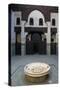 Inner Courtyard with Fountain, Bou Inania Madrasa-null-Stretched Canvas