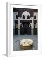 Inner Courtyard with Fountain, Bou Inania Madrasa-null-Framed Giclee Print