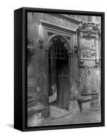 Inner Doorway in Westminster Abbey, London-Frederick Henry Evans-Framed Stretched Canvas