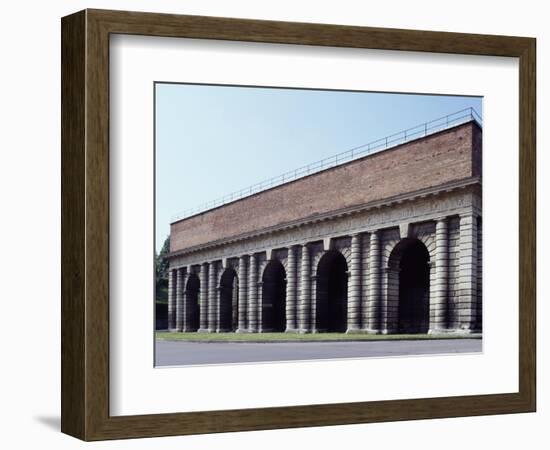 Inner Facade of Porta Palio, Ca 1550-1560-Michele Sanmicheli-Framed Giclee Print