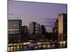 Inner Harbor at Dusk, Baltimore, Maryland-Jim Schwabel-Mounted Premium Photographic Print