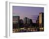 Inner Harbor at Dusk, Baltimore, Maryland-Jim Schwabel-Framed Photographic Print