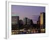 Inner Harbor at Dusk, Baltimore, Maryland-Jim Schwabel-Framed Photographic Print