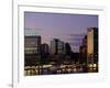 Inner Harbor at Dusk, Baltimore, Maryland-Jim Schwabel-Framed Photographic Print