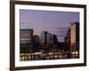 Inner Harbor at Dusk, Baltimore, Maryland-Jim Schwabel-Framed Photographic Print