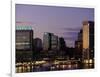 Inner Harbor at Dusk, Baltimore, Maryland-Jim Schwabel-Framed Photographic Print