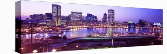 Inner Harbor, Baltimore, Maryland, USA-null-Stretched Canvas