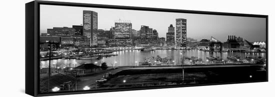 Inner Harbor, Baltimore, Maryland, USA-null-Framed Stretched Canvas