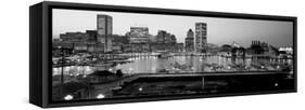 Inner Harbor, Baltimore, Maryland, USA-null-Framed Stretched Canvas