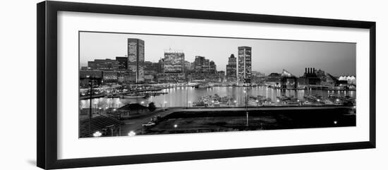 Inner Harbor, Baltimore, Maryland, USA-null-Framed Premium Photographic Print