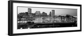 Inner Harbor, Baltimore, Maryland, USA-null-Framed Premium Photographic Print