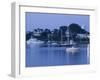 Inner Harbour, Edgar Town, Martha's Vineyard, Massachusetts, USA-Walter Bibikow-Framed Photographic Print