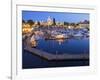 Inner Harbour with Parliament Building, Victoria, Vancouver Island, British Columbia, Canada, North-Martin Child-Framed Photographic Print