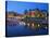 Inner Harbour with the Empress Hotel at Night, Victoria, Vancouver Island, British Columbia, Canada-Martin Child-Stretched Canvas