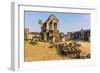 Inner Raised Terrace at Angkor Wat-Michael Nolan-Framed Photographic Print