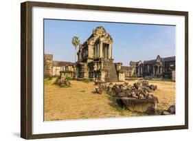 Inner Raised Terrace at Angkor Wat-Michael Nolan-Framed Photographic Print