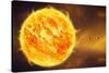 Inner Solar System, Artwork-Henning Dalhoff-Stretched Canvas