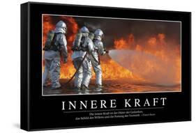 Innere Kraft: Motivationsposter Mit Inspirierendem Zitat-null-Framed Stretched Canvas